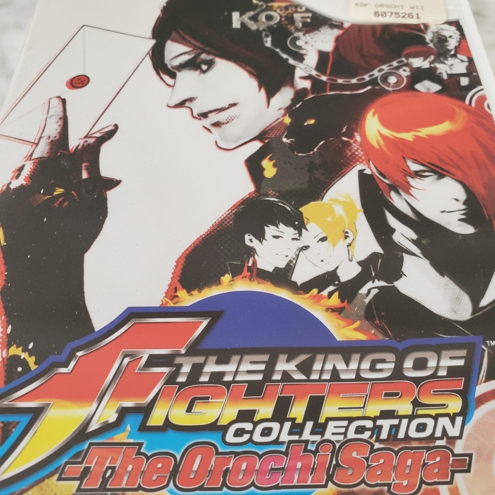 The Orochi Saga Game The King of Fighters Collection Nintendo Wii 2008 game